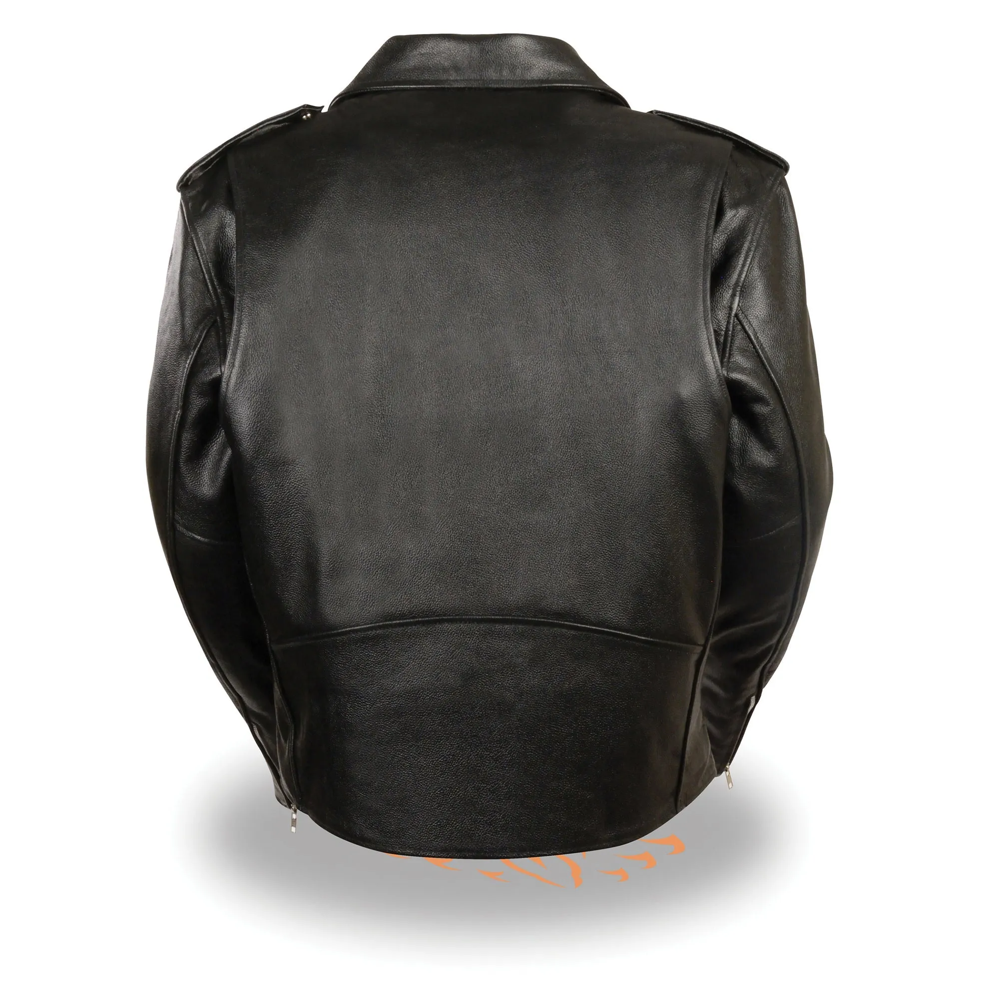 Men's Classic Police Style M/C Jacket