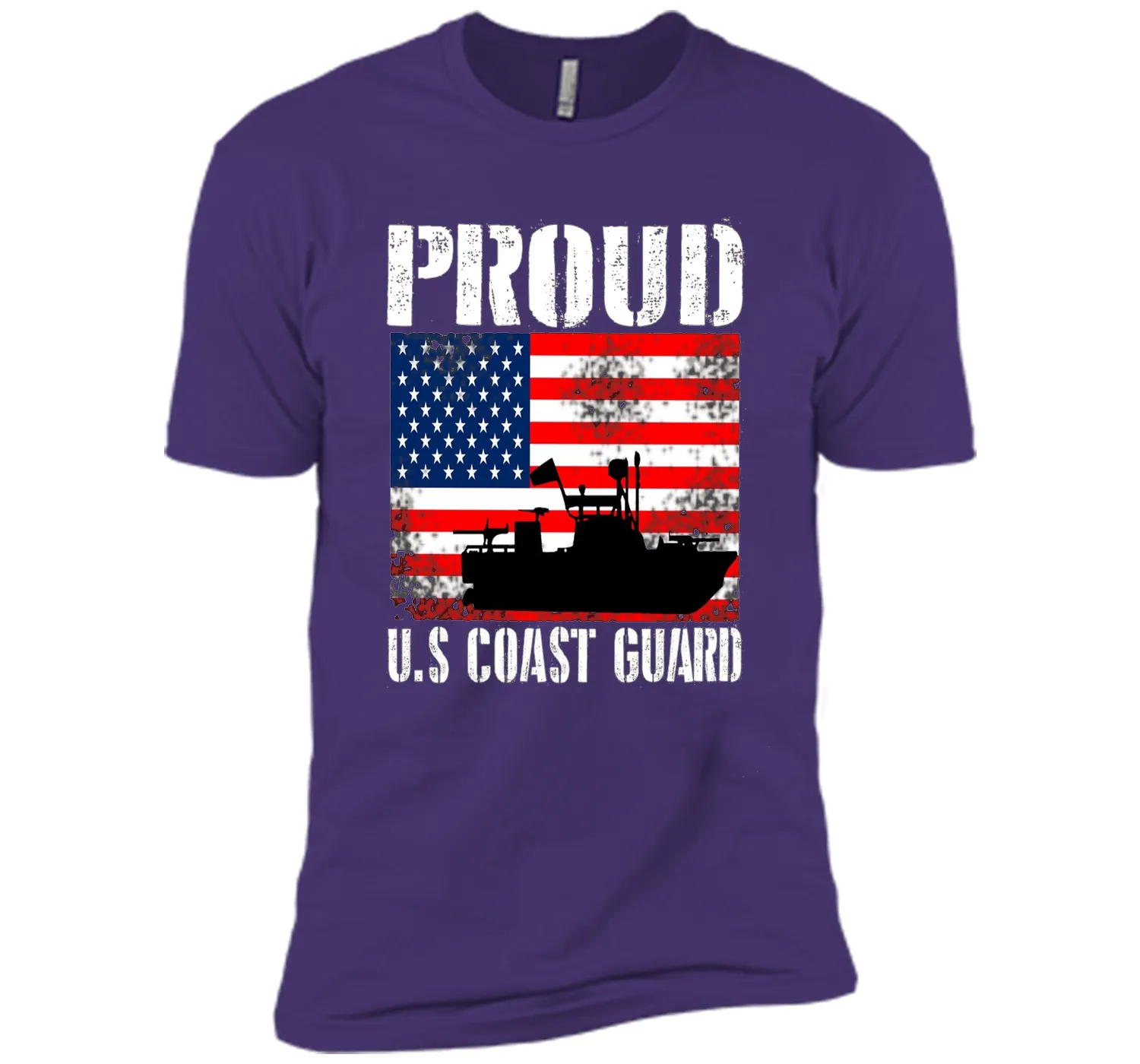 Mens Proud U.S. Coast Guard Special t-shirt cool shirt