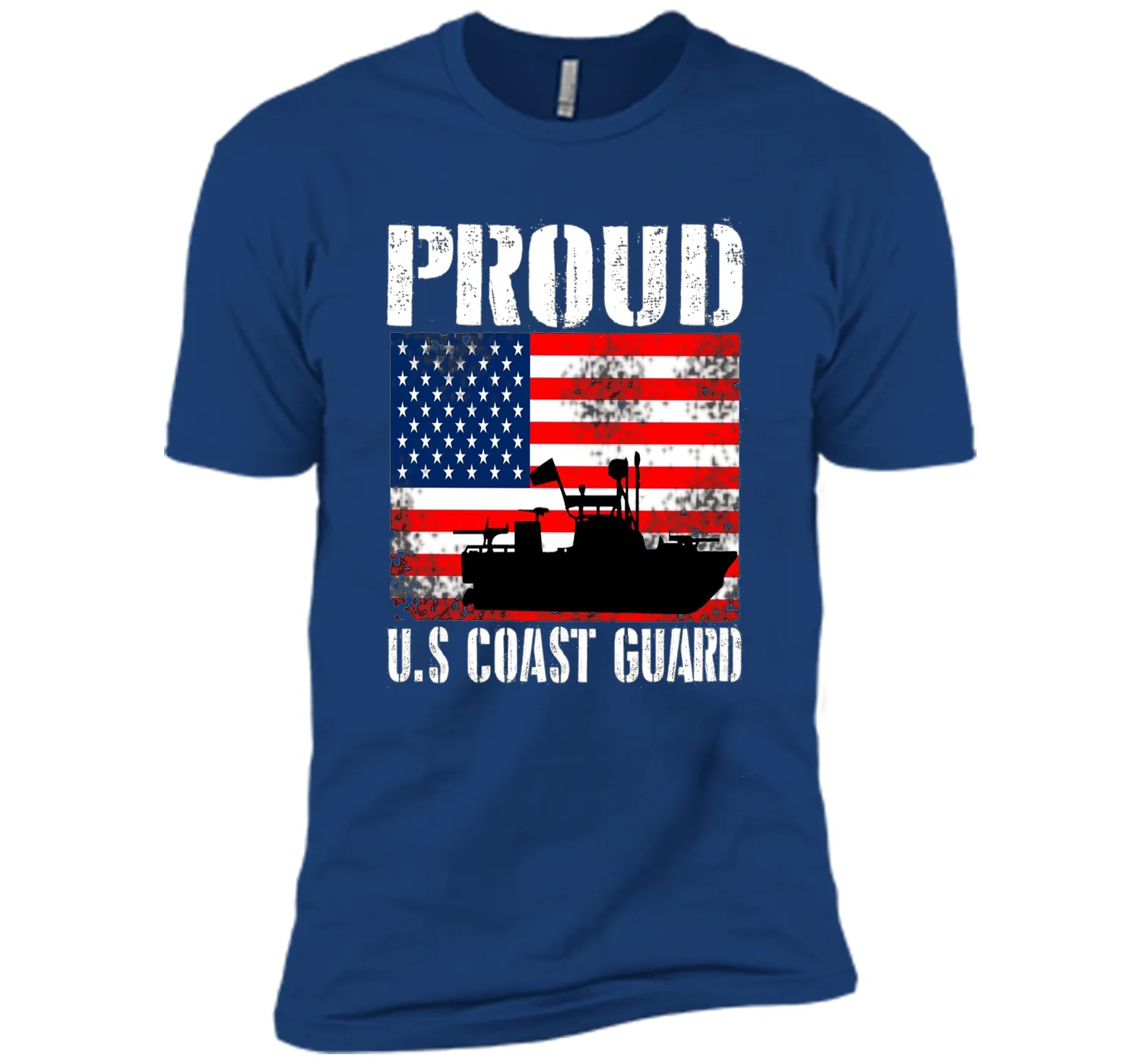 Mens Proud U.S. Coast Guard Special t-shirt cool shirt