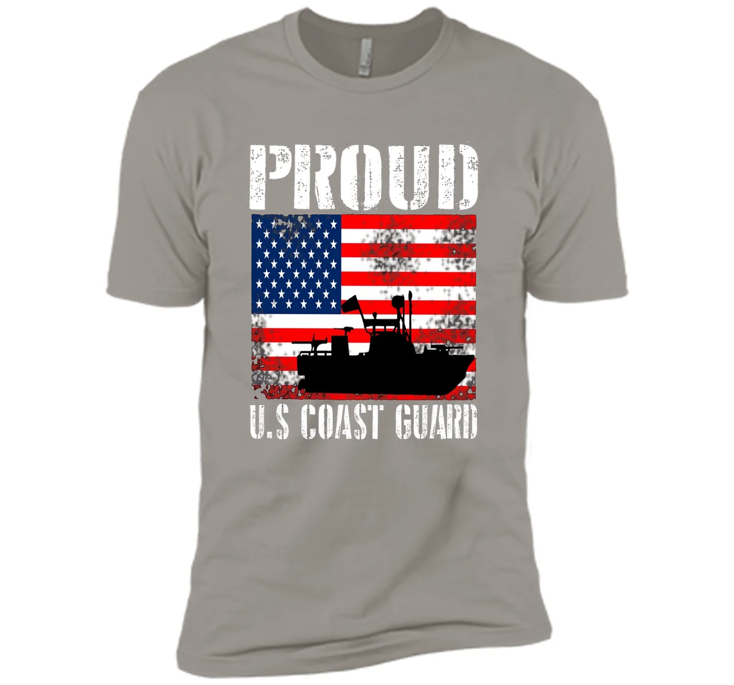 Mens Proud U.S. Coast Guard Special t-shirt cool shirt