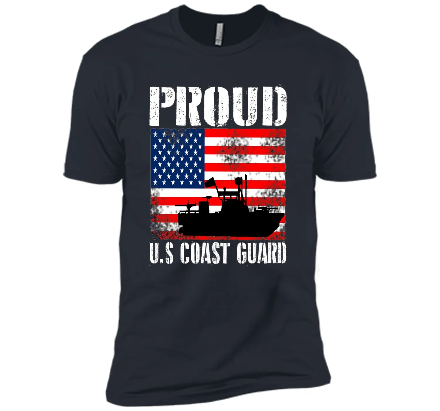 Mens Proud U.S. Coast Guard Special t-shirt cool shirt