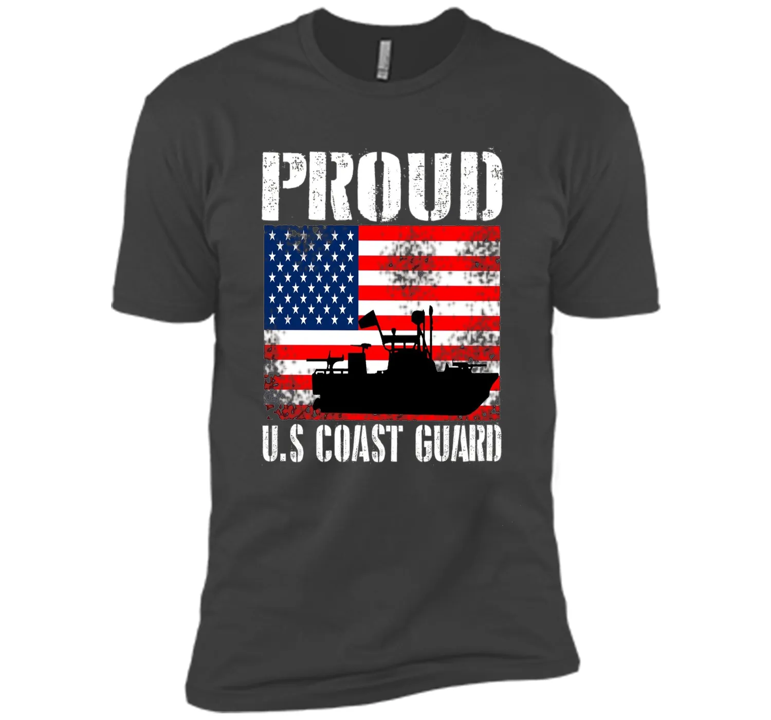 Mens Proud U.S. Coast Guard Special t-shirt cool shirt