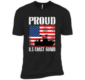 Mens Proud U.S. Coast Guard Special t-shirt cool shirt