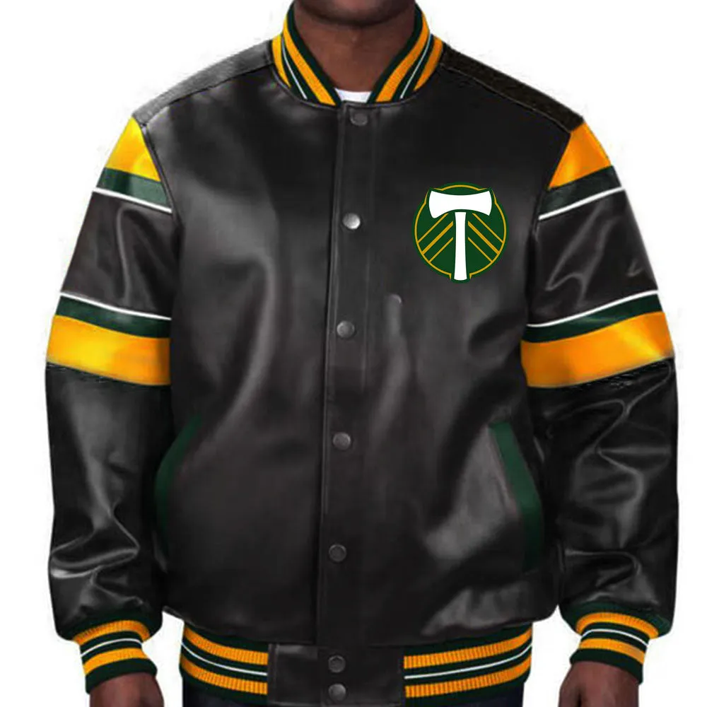 MLS Portland Timbers Leather Jacket