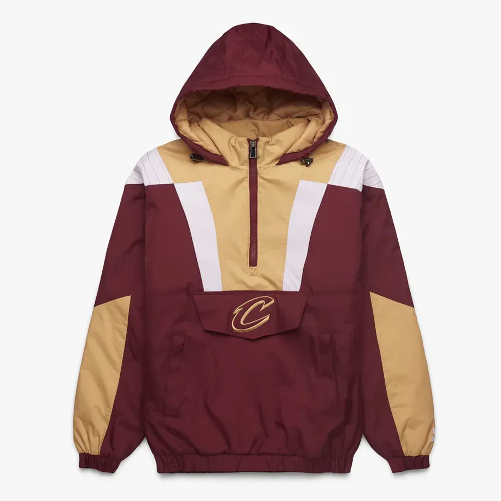 NFL Cleveland Cavaliers Pullover Half-Zip Jacket