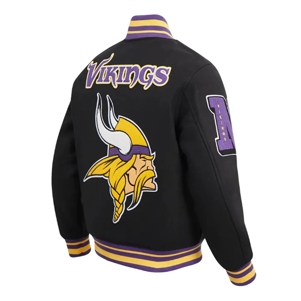 NFL Minnesota Vikings Varsity Jacket Men and Women