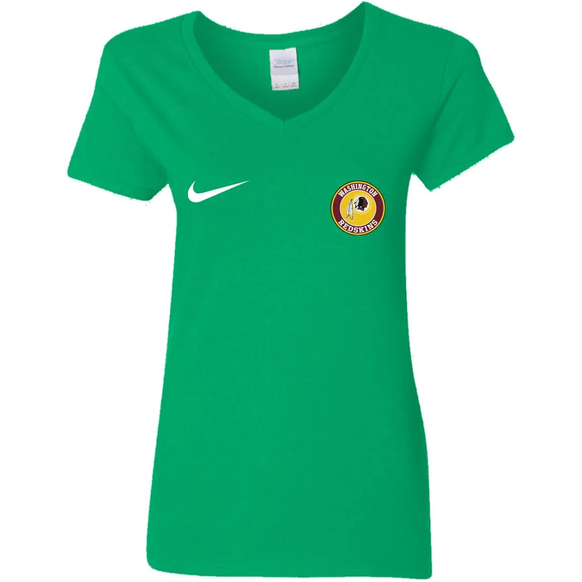 Nike Washington Redskins Nfl Football Women V-Neck T-Shirt
