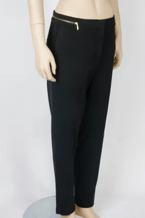 NWT H&M Black Tapered Leg Trousers-Size 8