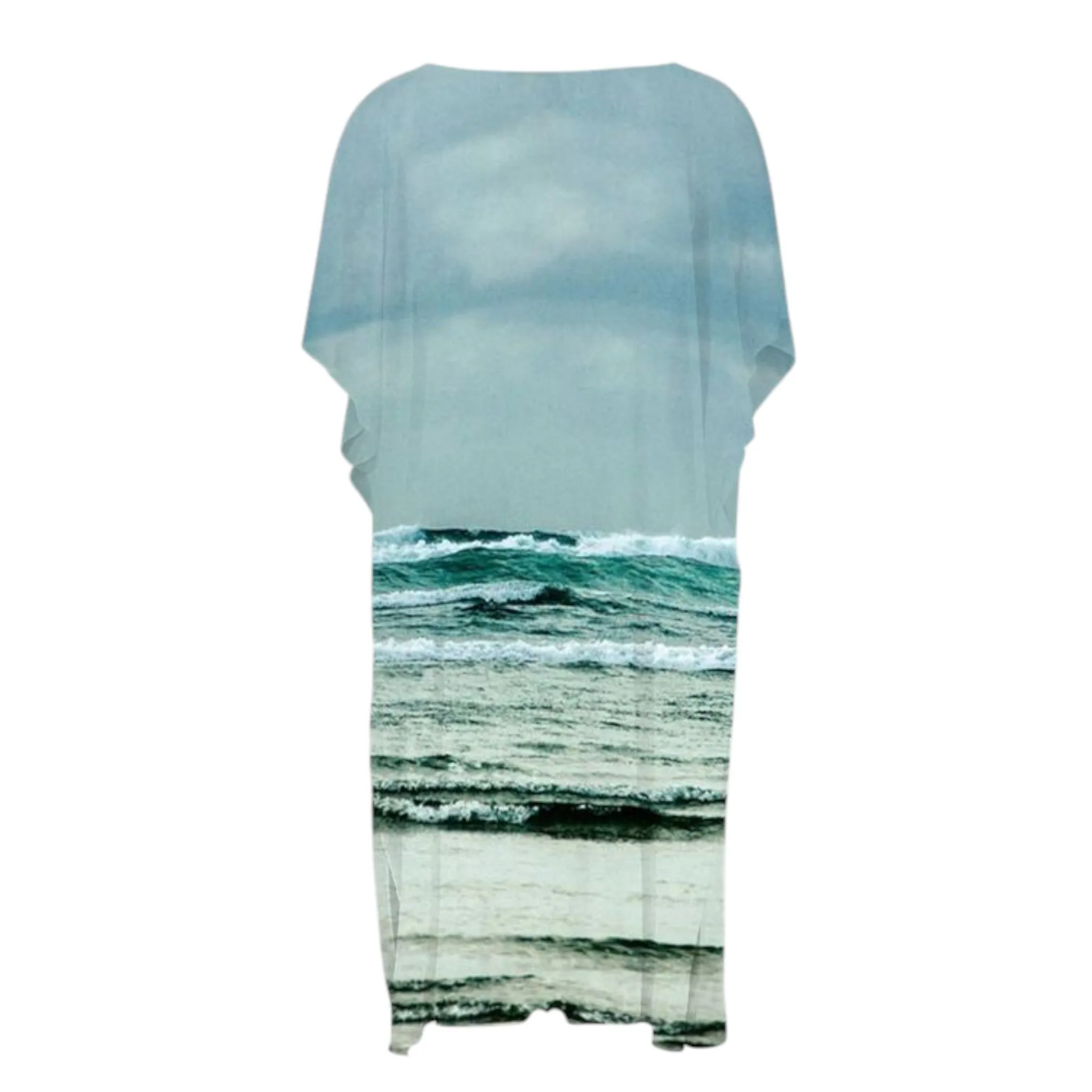 Ocean Calling Long Beach Tofino Short Sleeve Kimono Wrap
