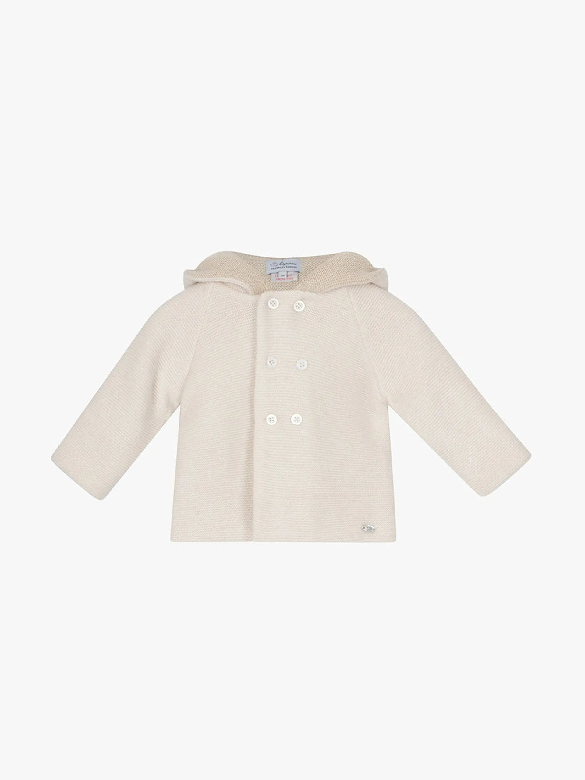 Off white baby teddy coat