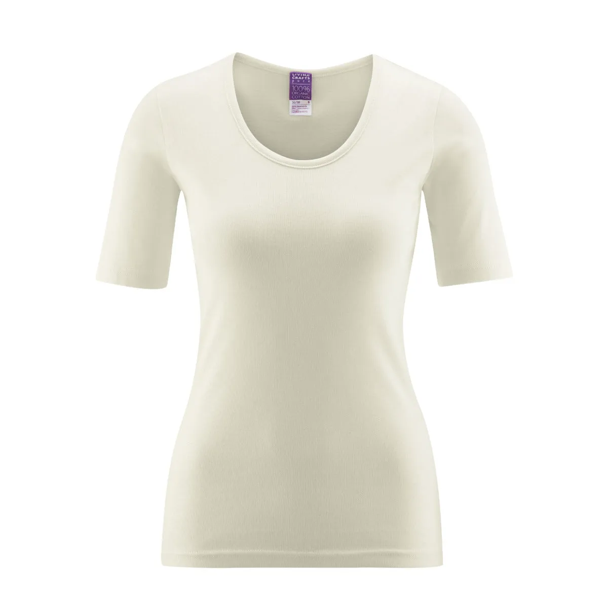 Organic Cotton Base Layer T-shirt: Womens