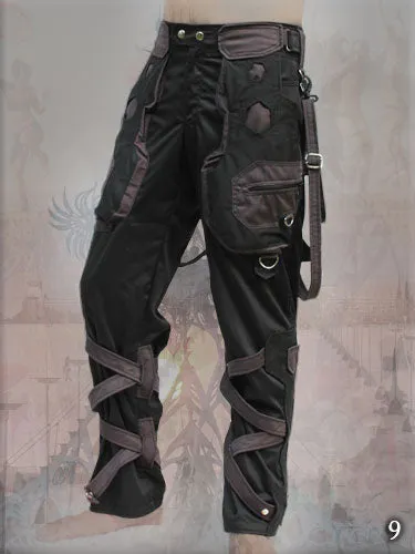 Orgone Pants with multi cargo pockets - apocalyptic clothing