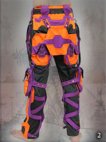Orgone Pants with multi cargo pockets - apocalyptic clothing