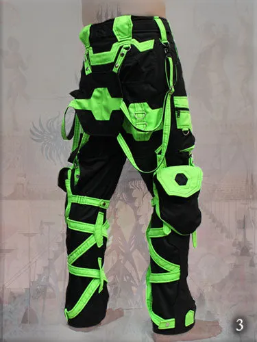 Orgone Pants with multi cargo pockets - apocalyptic clothing