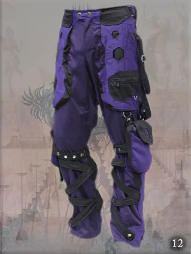 Orgone Pants with multi cargo pockets - apocalyptic clothing