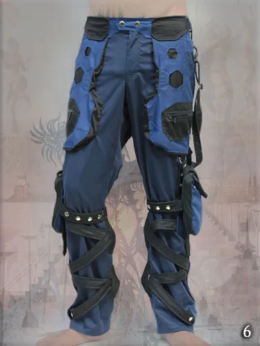 Orgone Pants with multi cargo pockets - apocalyptic clothing