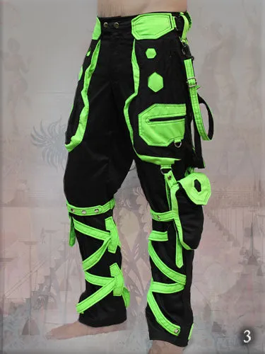 Orgone Pants with multi cargo pockets - apocalyptic clothing