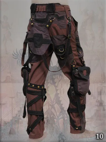 Orgone Pants with multi cargo pockets - apocalyptic clothing
