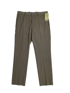 Perry Ellis Portfolio Mens Modern Fit Resolution Suit Dress Pants Beige 36 x 34
