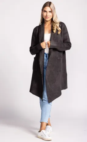 Pink Martini the Stockport Jacket in Dark Grey
