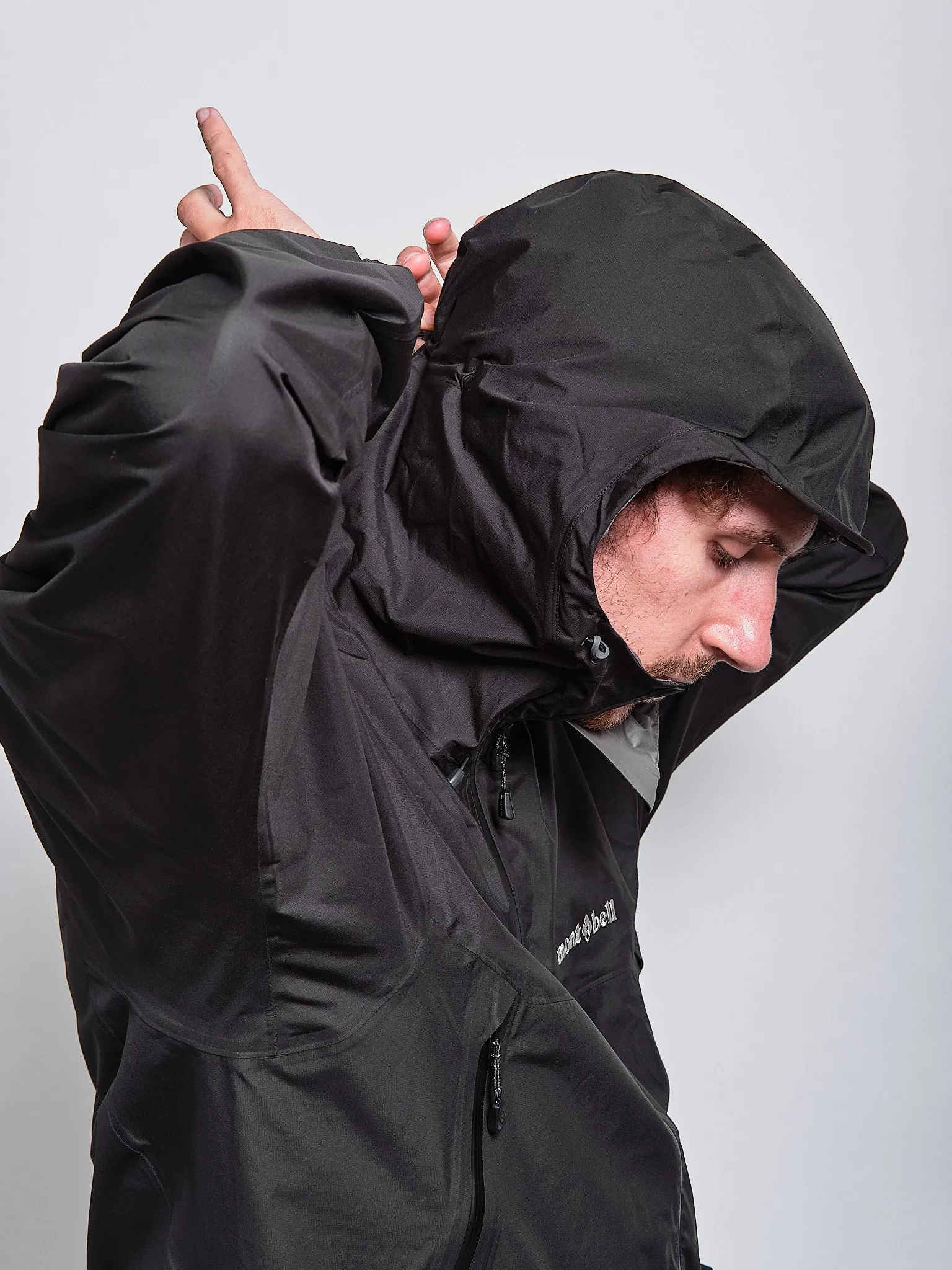 Rain Trekker Jacket in Black