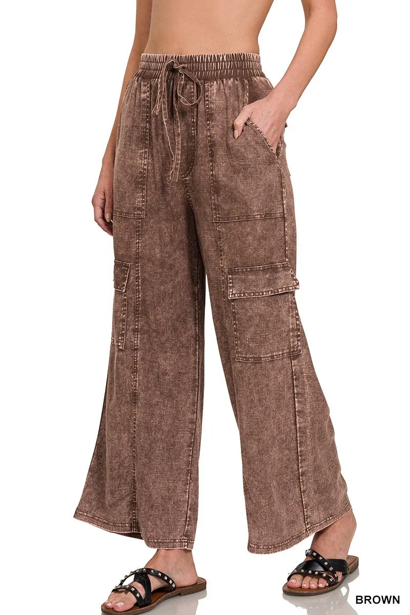 Ready to Run Cargo Pants in Brown