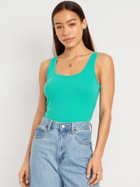 Rib-Knit First Layer Tank Top