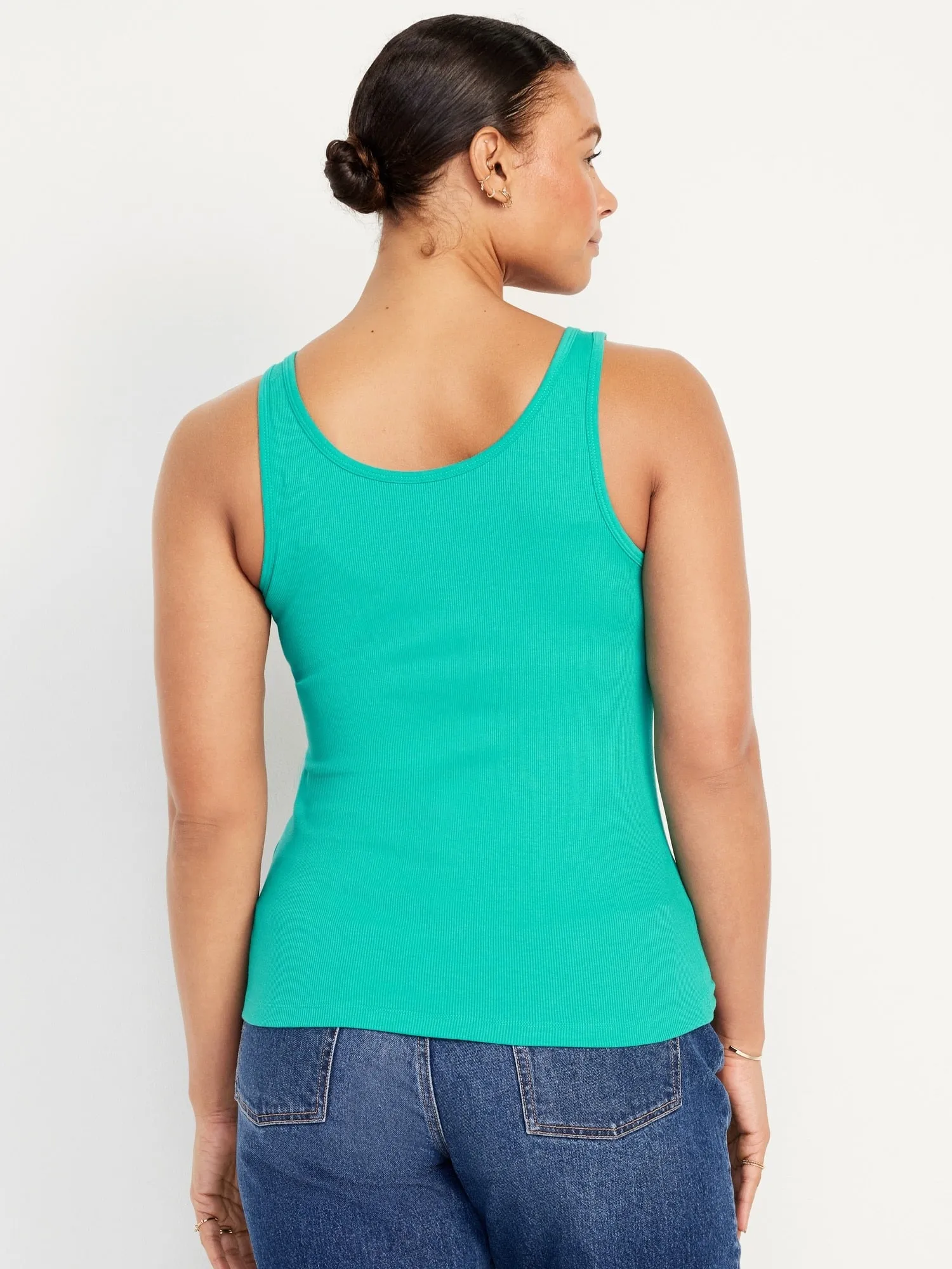 Rib-Knit First Layer Tank Top