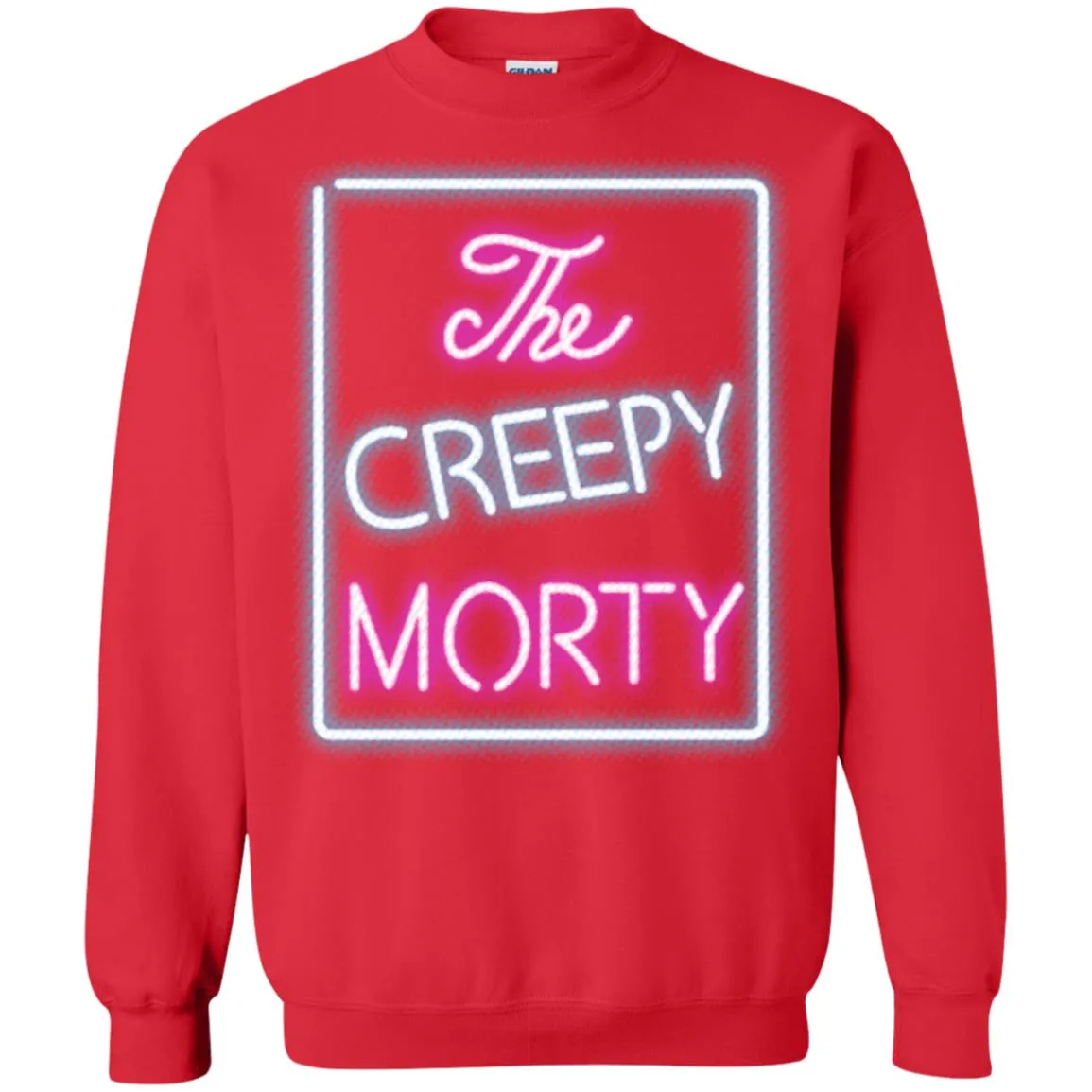 Rick And Morty The Creepy Morty Club Unisex Crewneck Pullover Sweatshirt