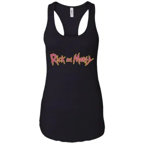 Rick And Morty Title Typography Shirt Women Tank
