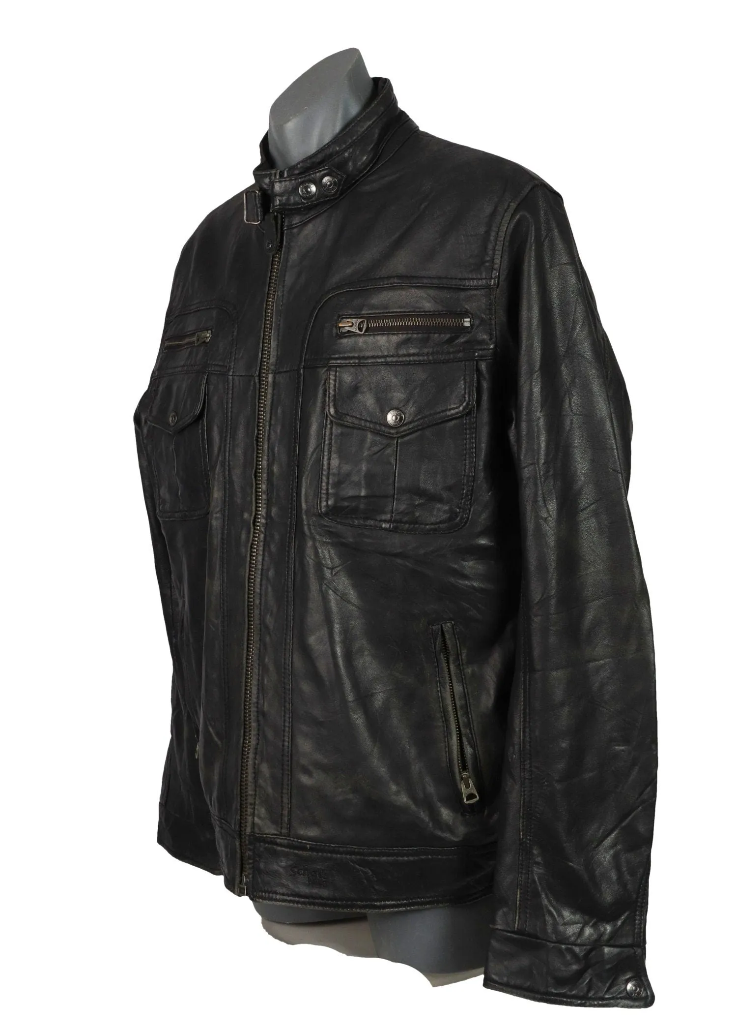 Schott NYC Vintage Leather Jacket/Size XL