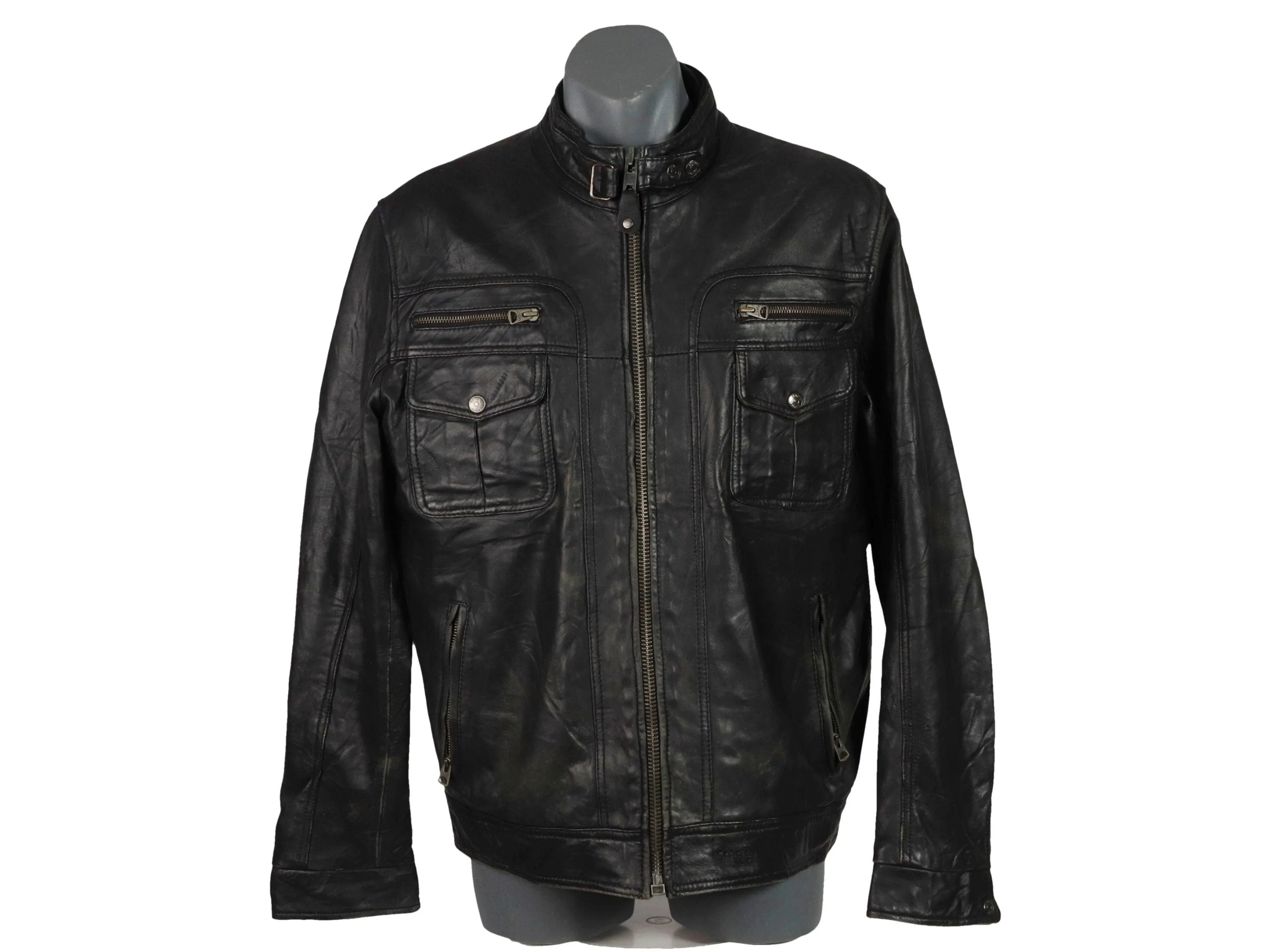 Schott NYC Vintage Leather Jacket/Size XL