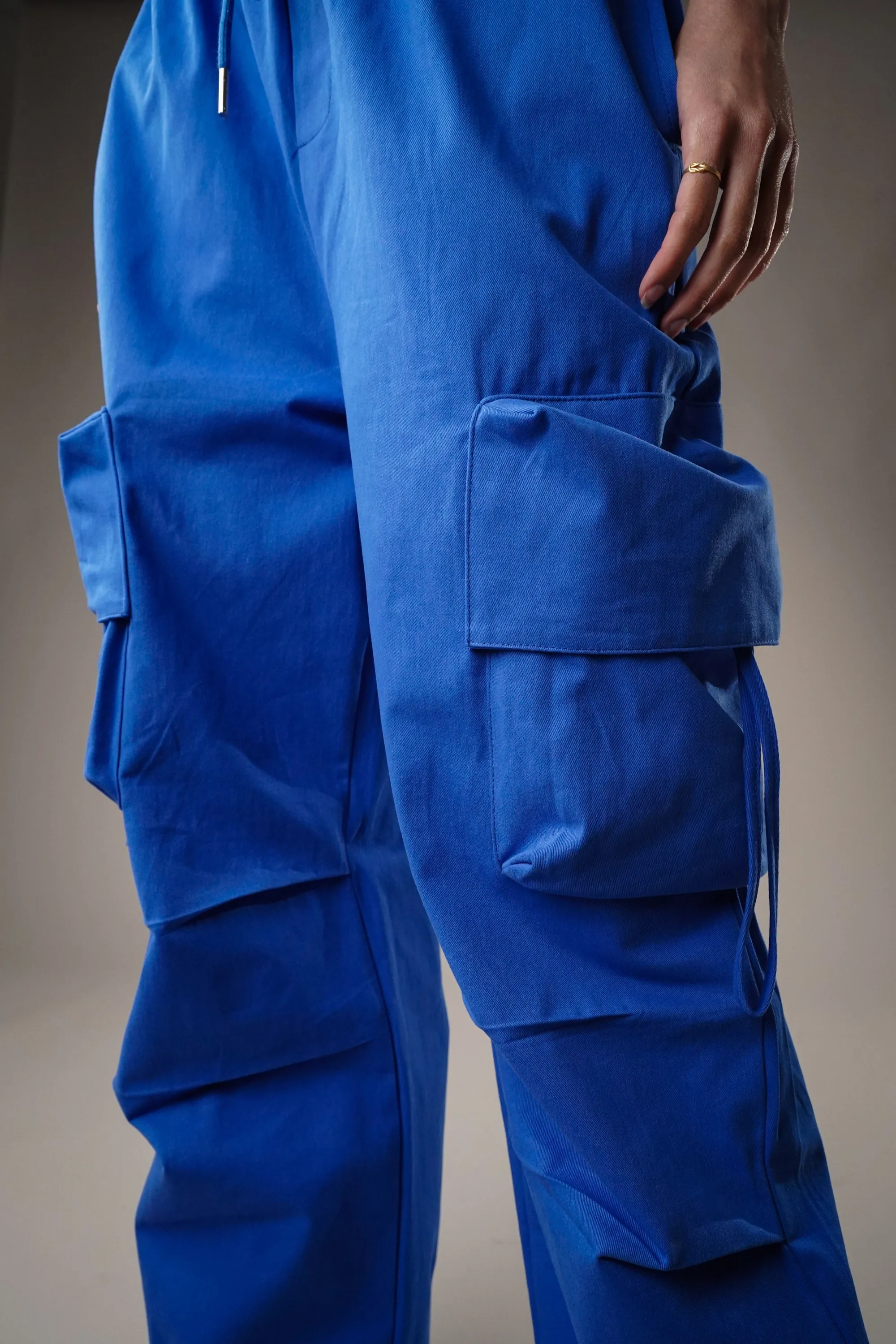 Skyline Blue Cargo Pants