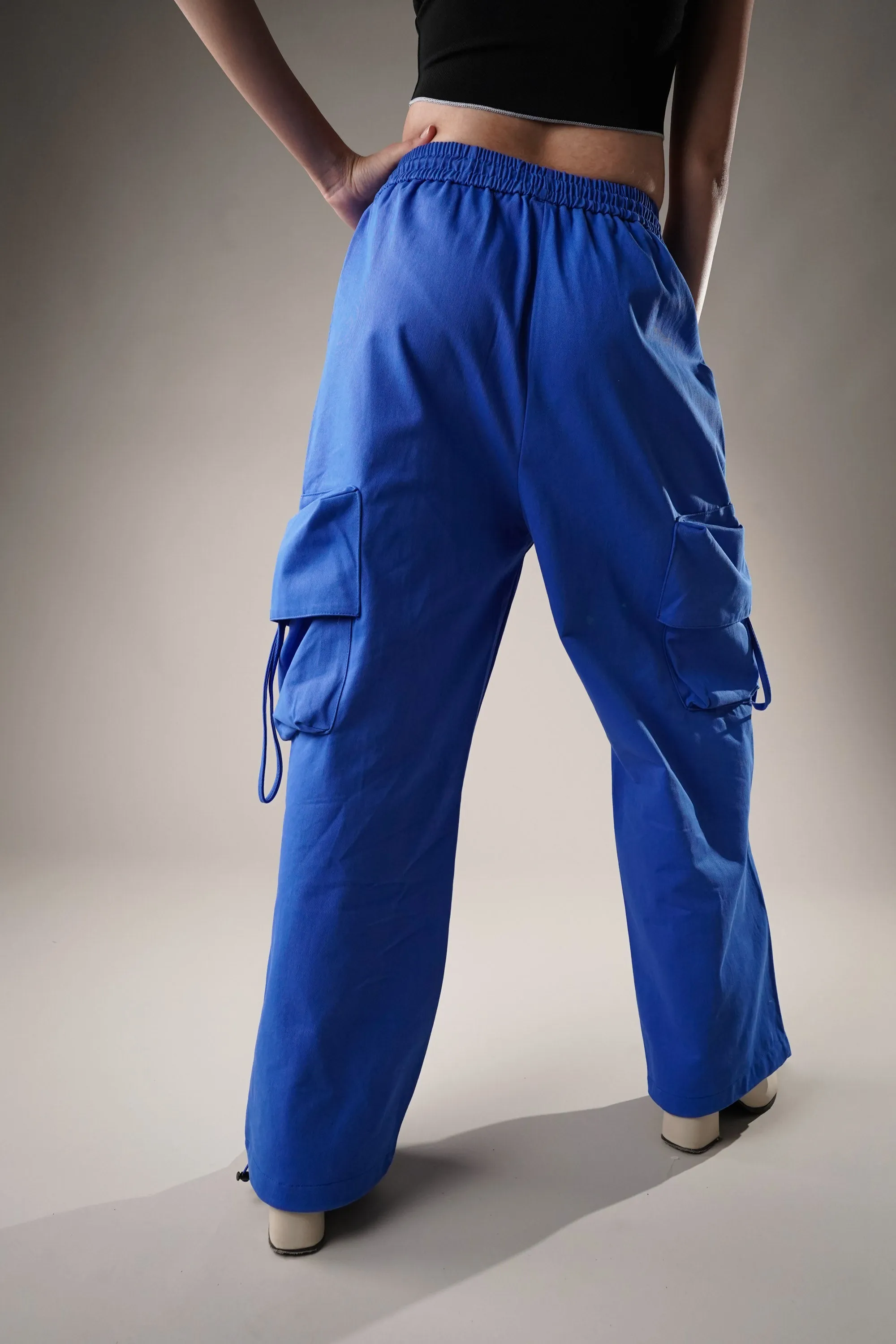 Skyline Blue Cargo Pants