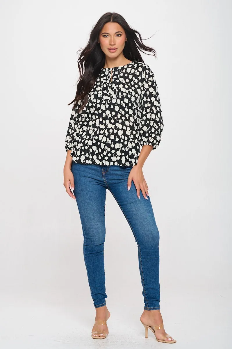 Sophia Printed Blouse