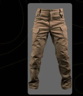 Spring and Autumn IX7 tactical trousers men's self-cultivation 9 special forces army fan pants outdoor overalls multi-pocket straight training pants