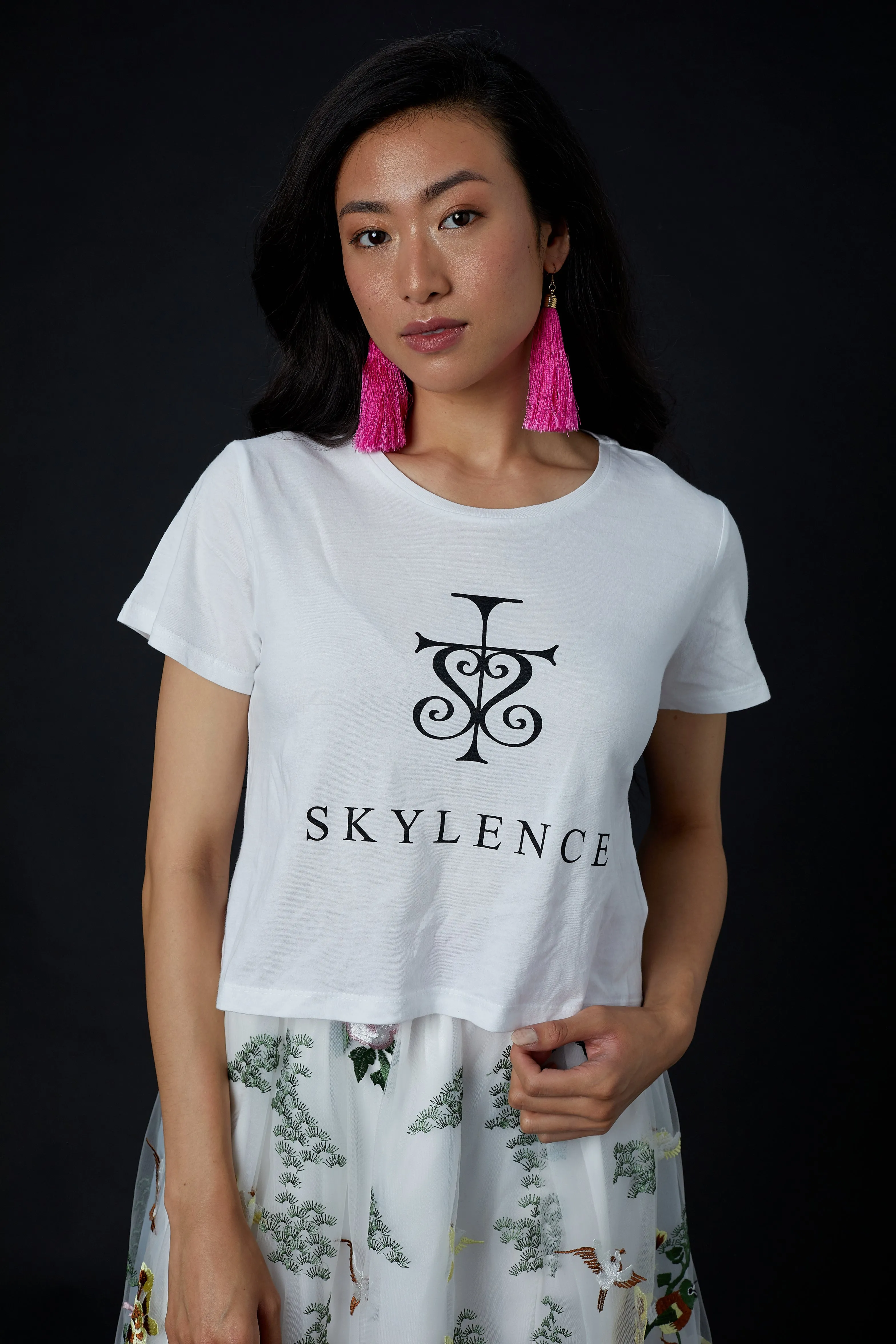 Statement White Tee