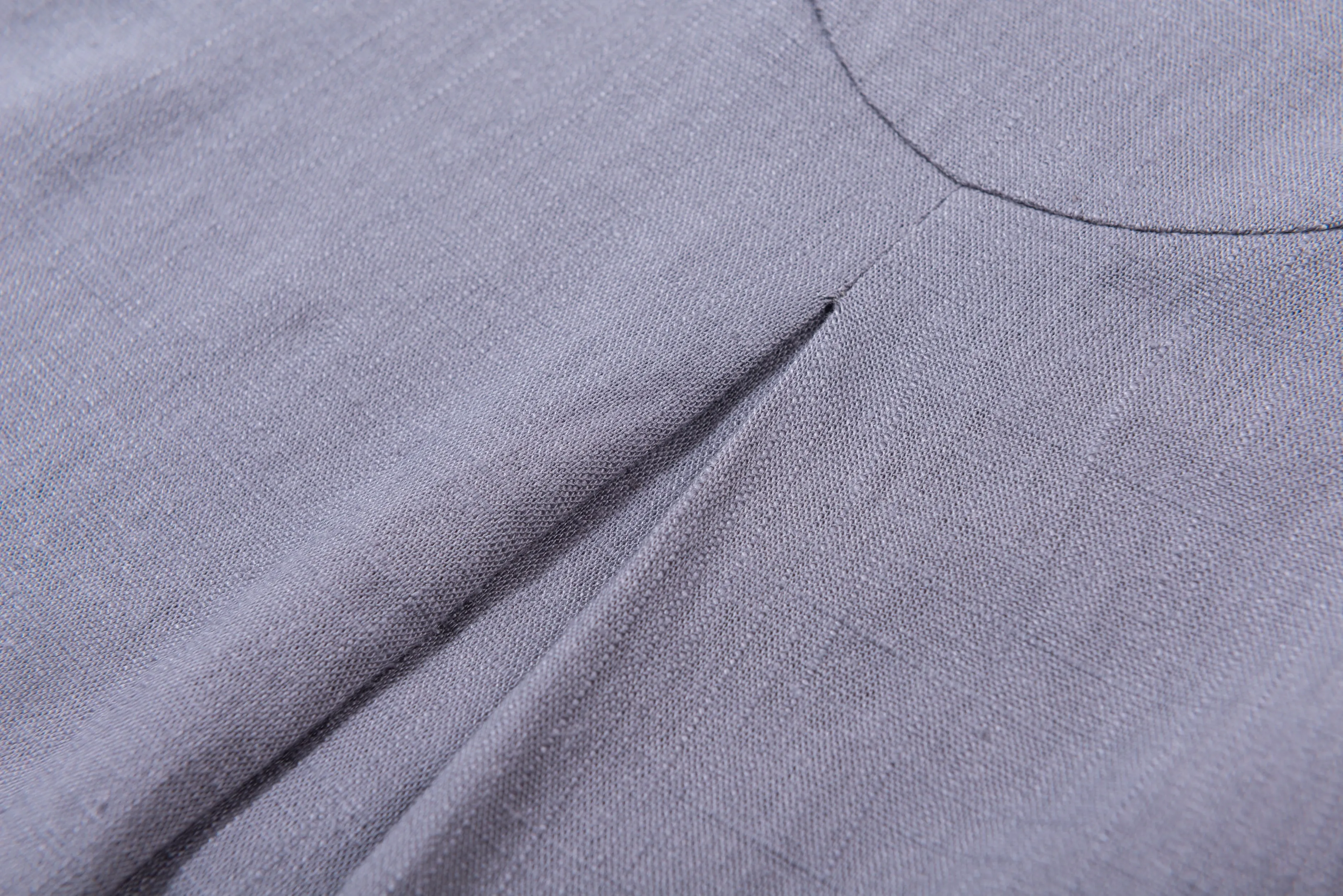 summer top, Linen blouse, gray linen tee, linen shirt women, short sleeve blouse 1920