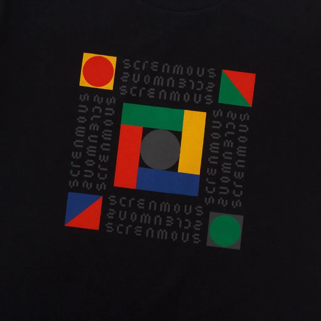 T-Shirt PANEL BLACK