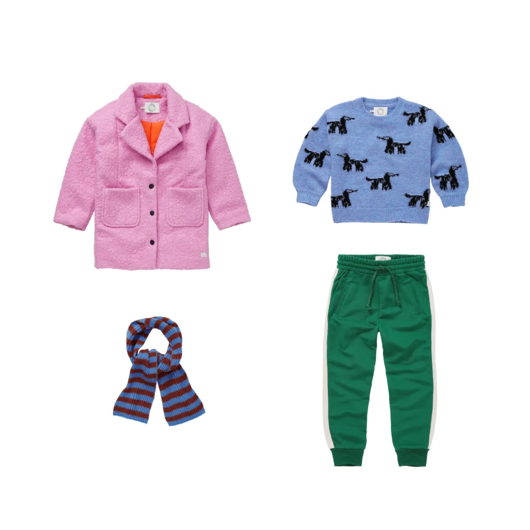 Teddy Coat Purple Pink