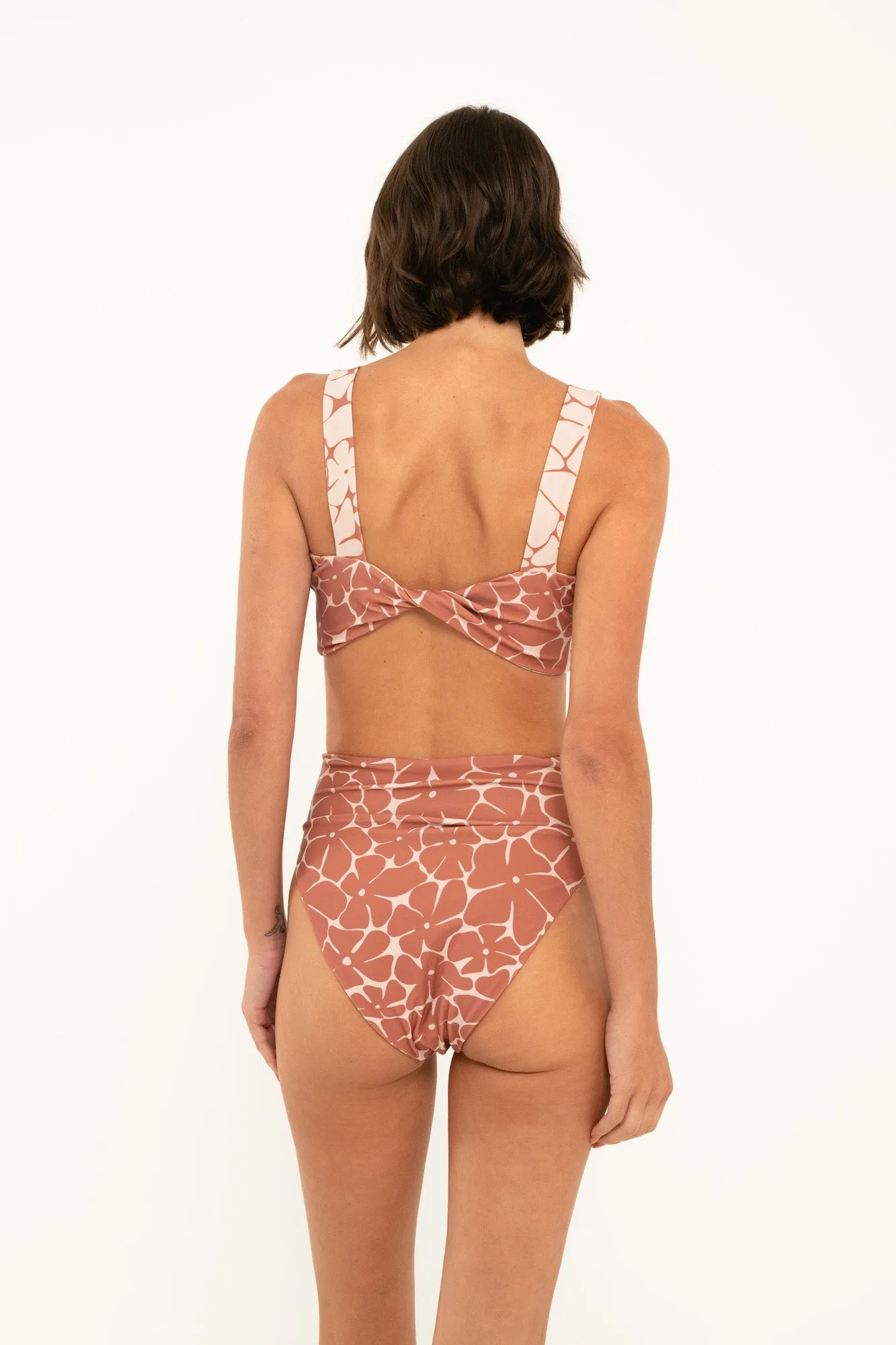 Tess Top // Wavy Floral