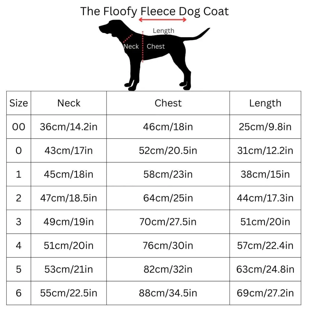 The Floofy Fleece Dog Coat | Chocolate Animal Print
