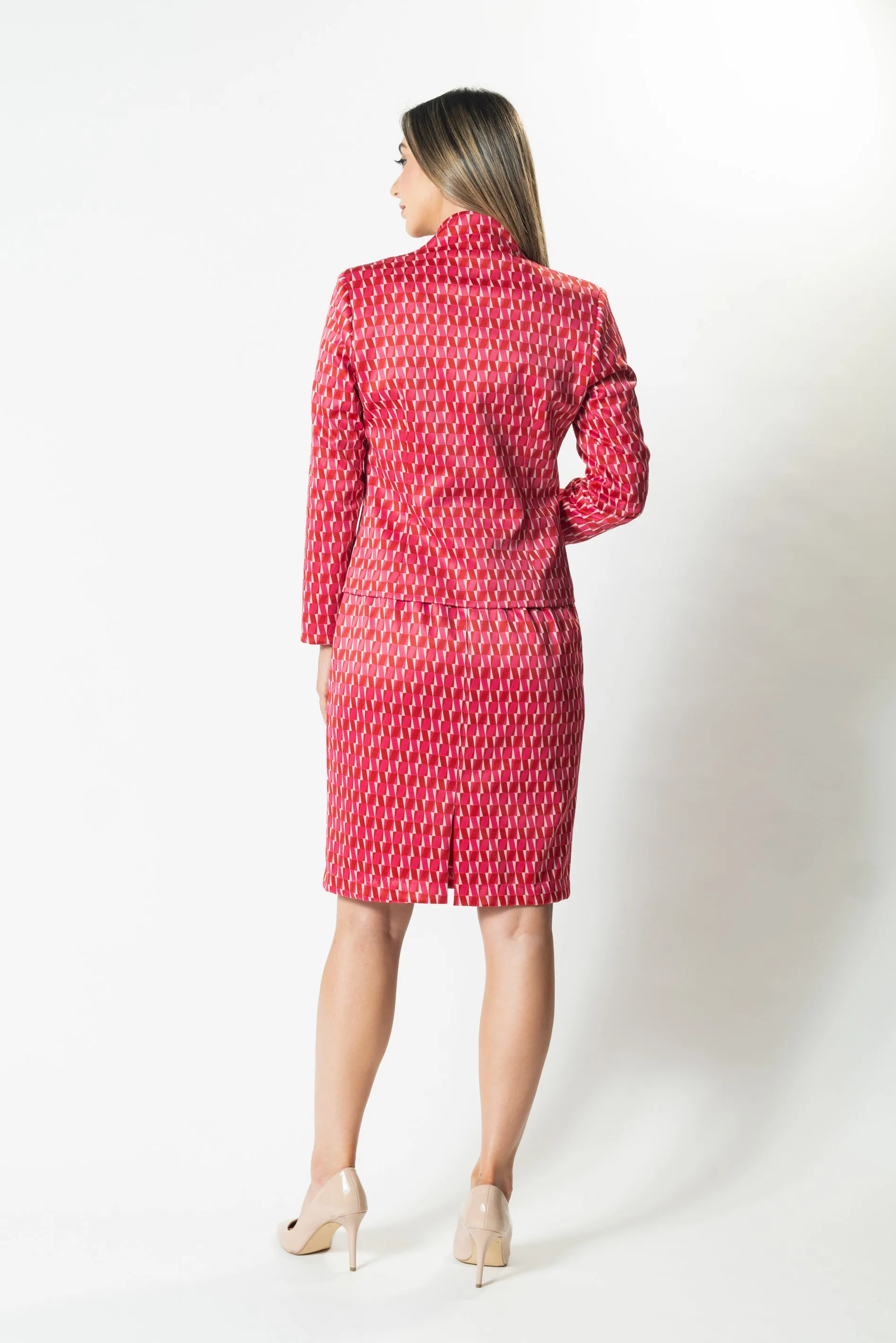 UPTOWN Standing Collar Button Jacket