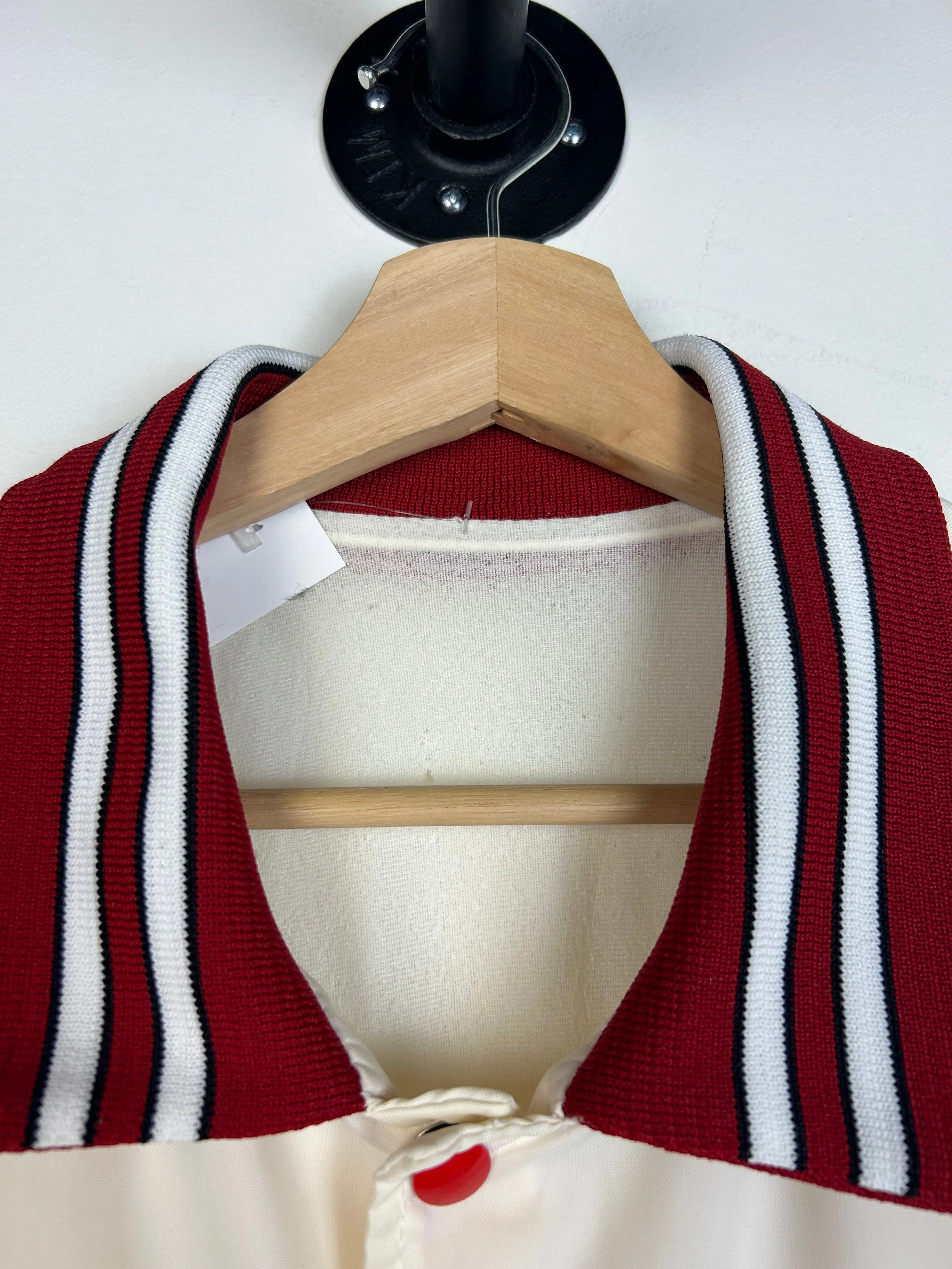 Vintage 80's OHL Ottawa 67's White Varsity Jacket
