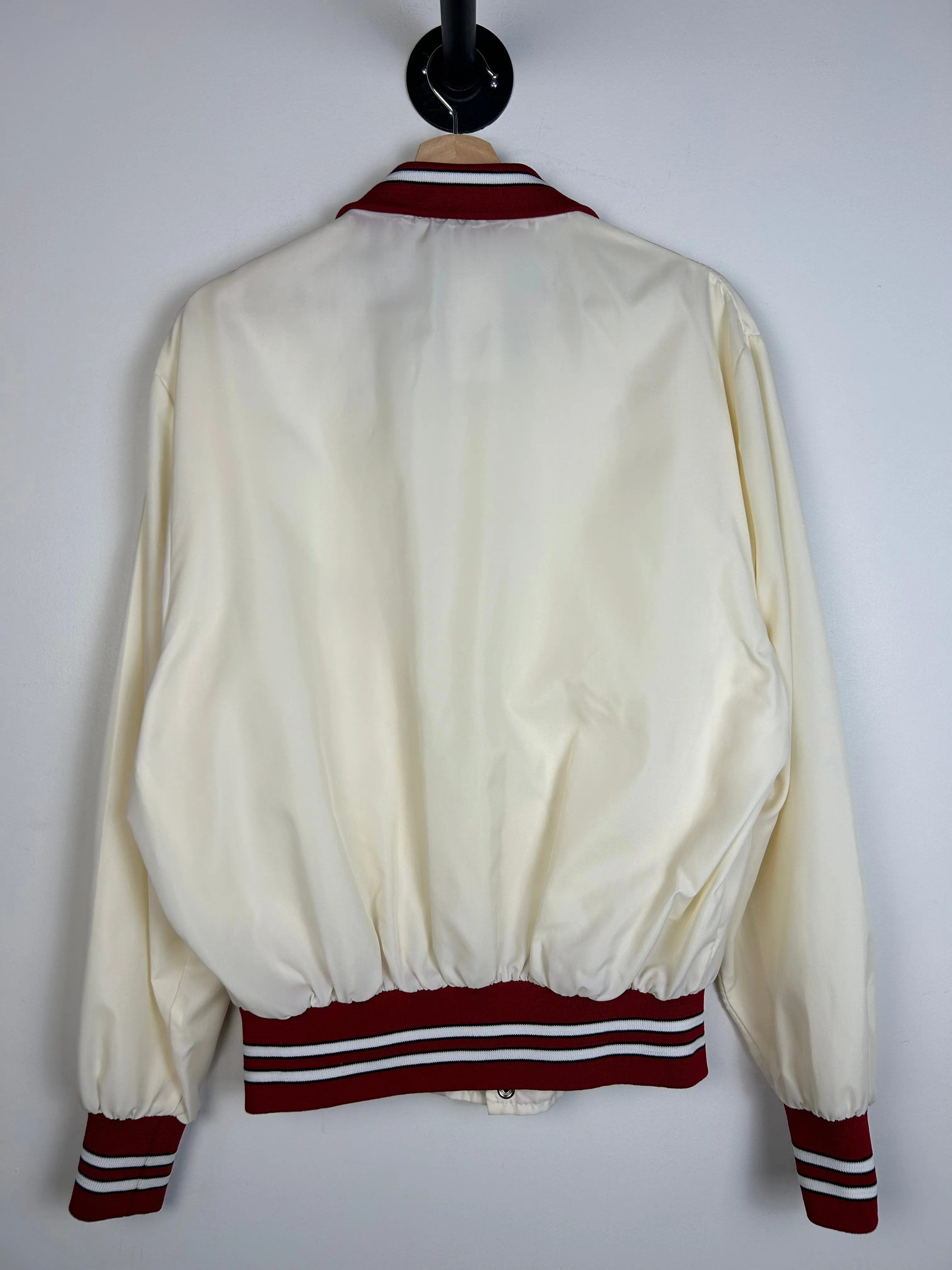 Vintage 80's OHL Ottawa 67's White Varsity Jacket
