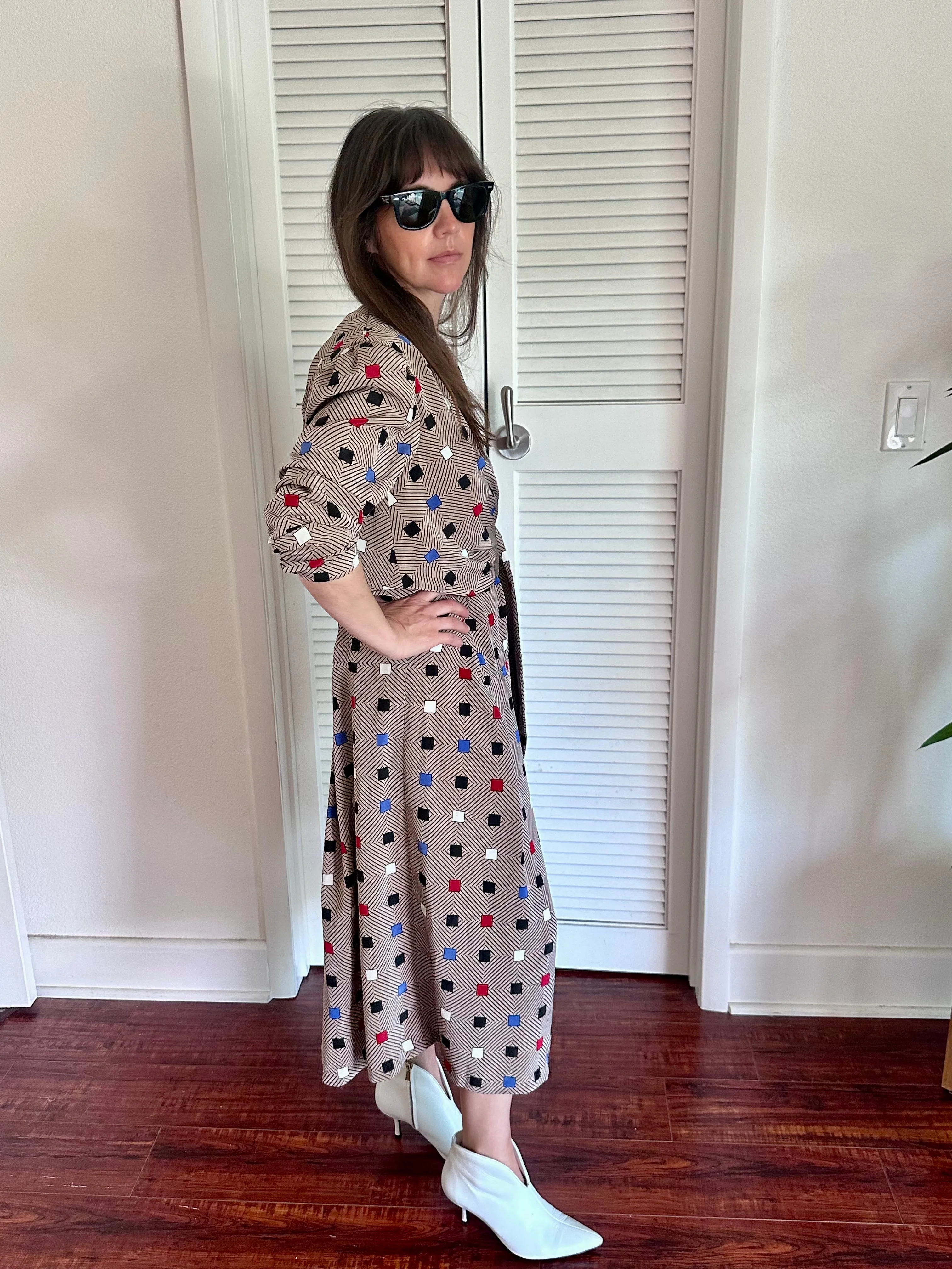 Vintage Jean Nidetch Wrap Dress