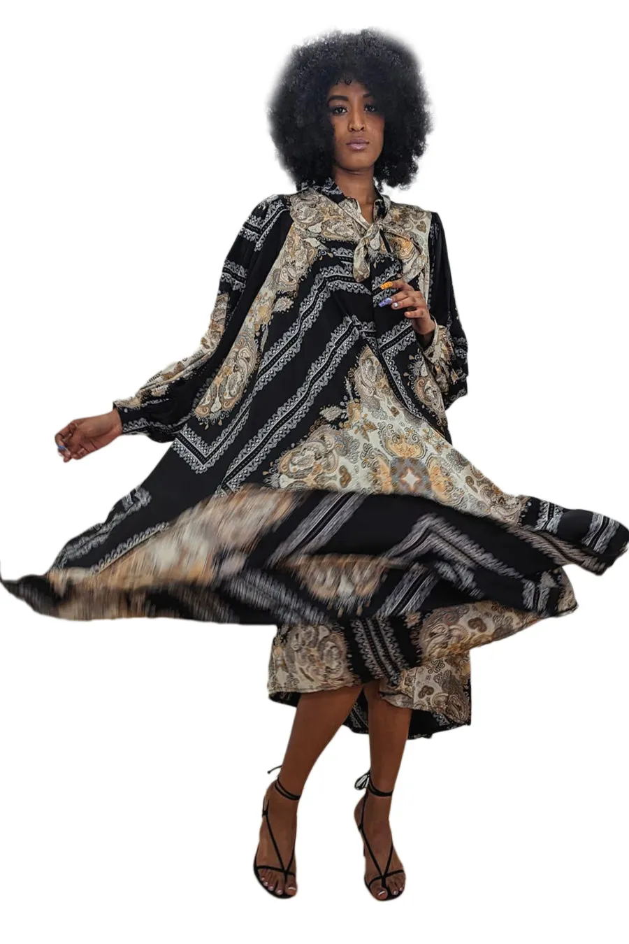 W3099 DRESS ( XL, XXL)