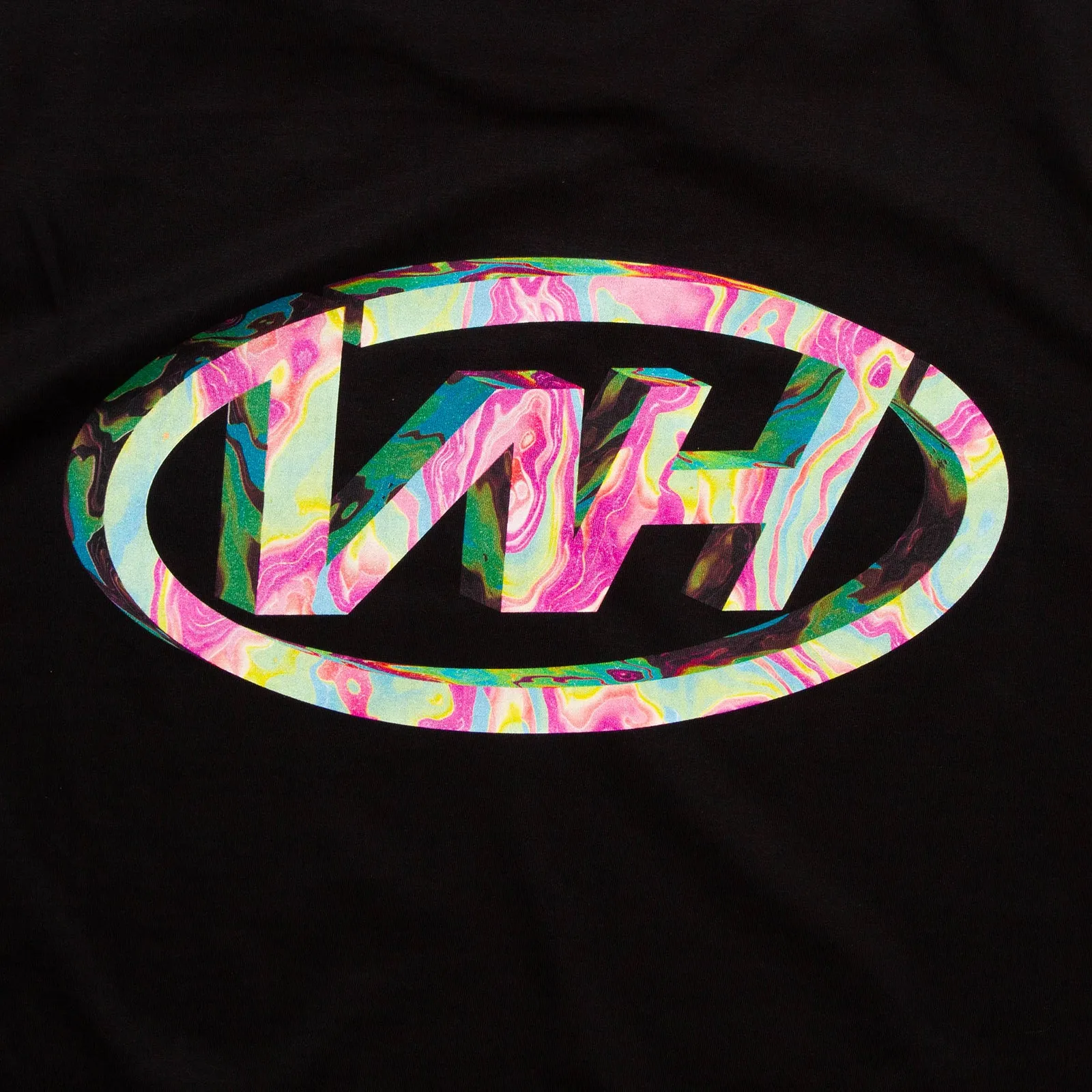 WH Crew Indigo Back Print - Tshirt - Black