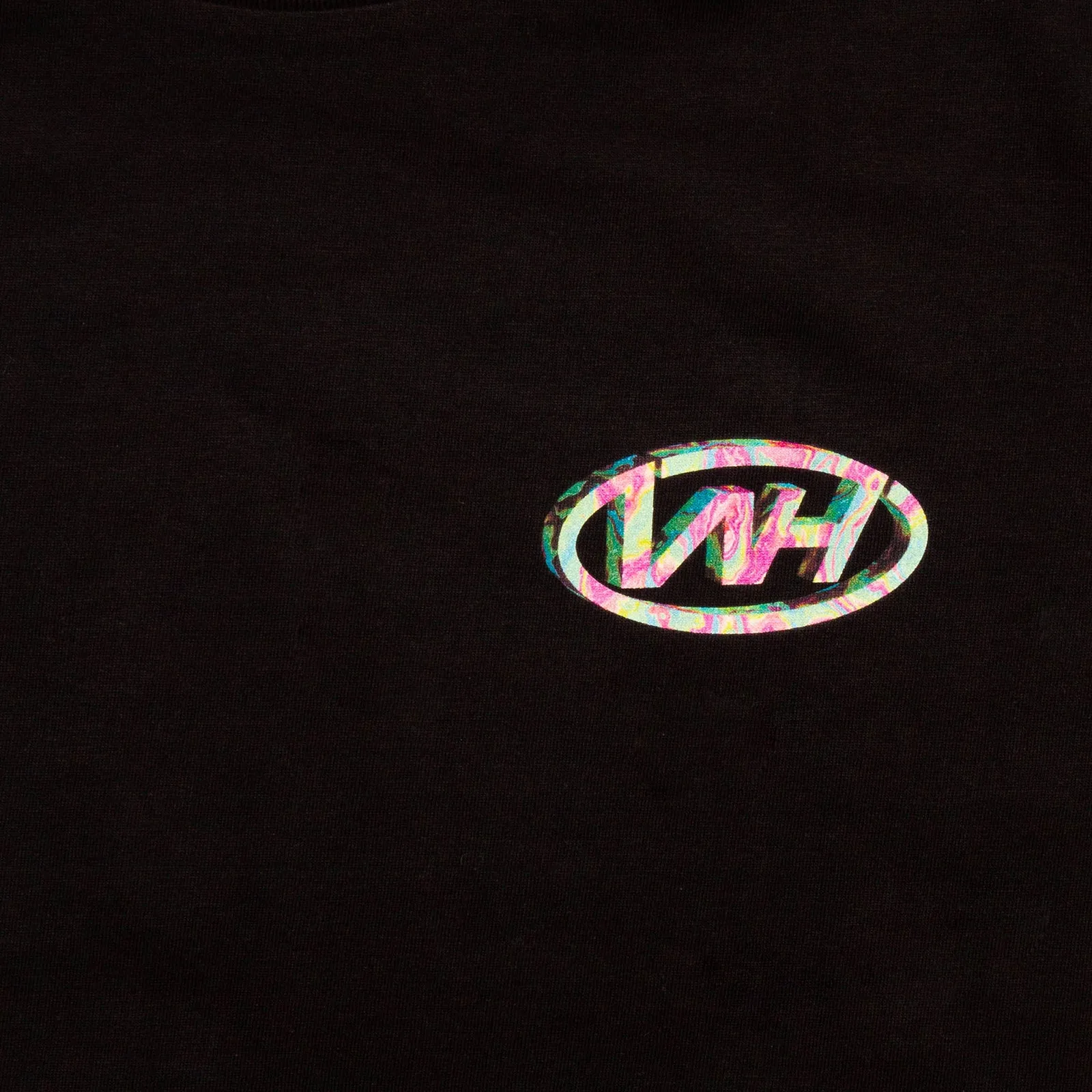 WH Crew Indigo Back Print - Tshirt - Black