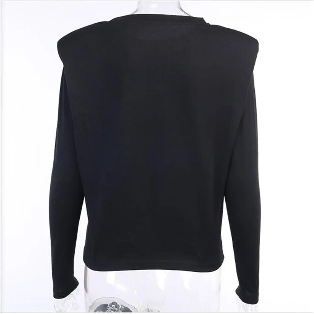 Win With Confidence Padded Shoulder Tee